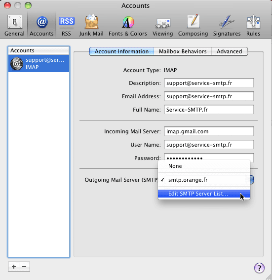 clear apple mail preferences